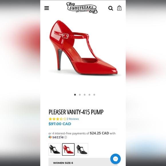 Pleaser Vanity 415 pump - Picture 4 of 4